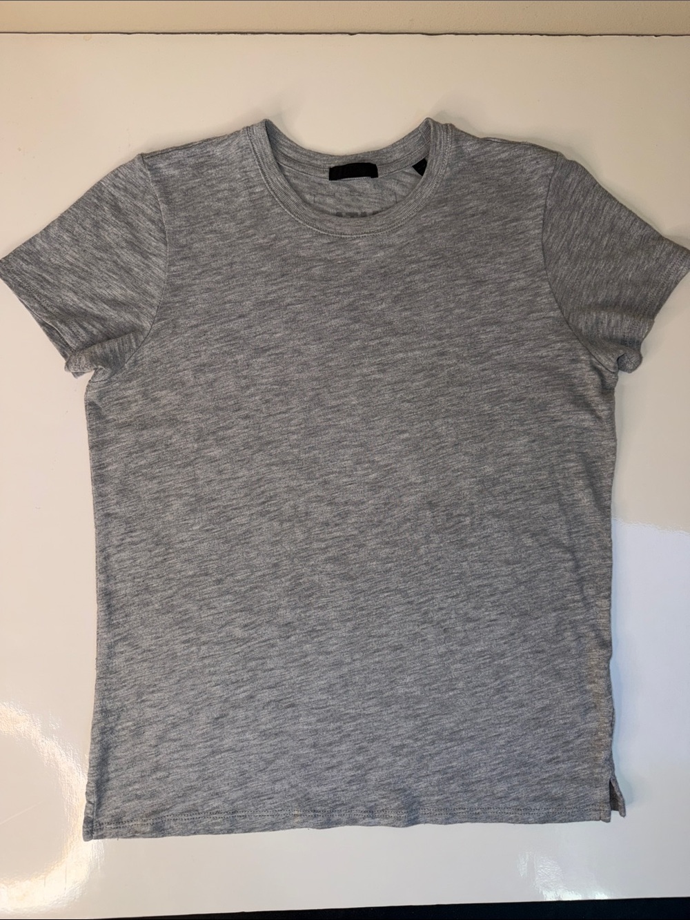EUC ATM Anthony Thomas Melillo Cotton Gray Crewneck Medium t-shirt tee